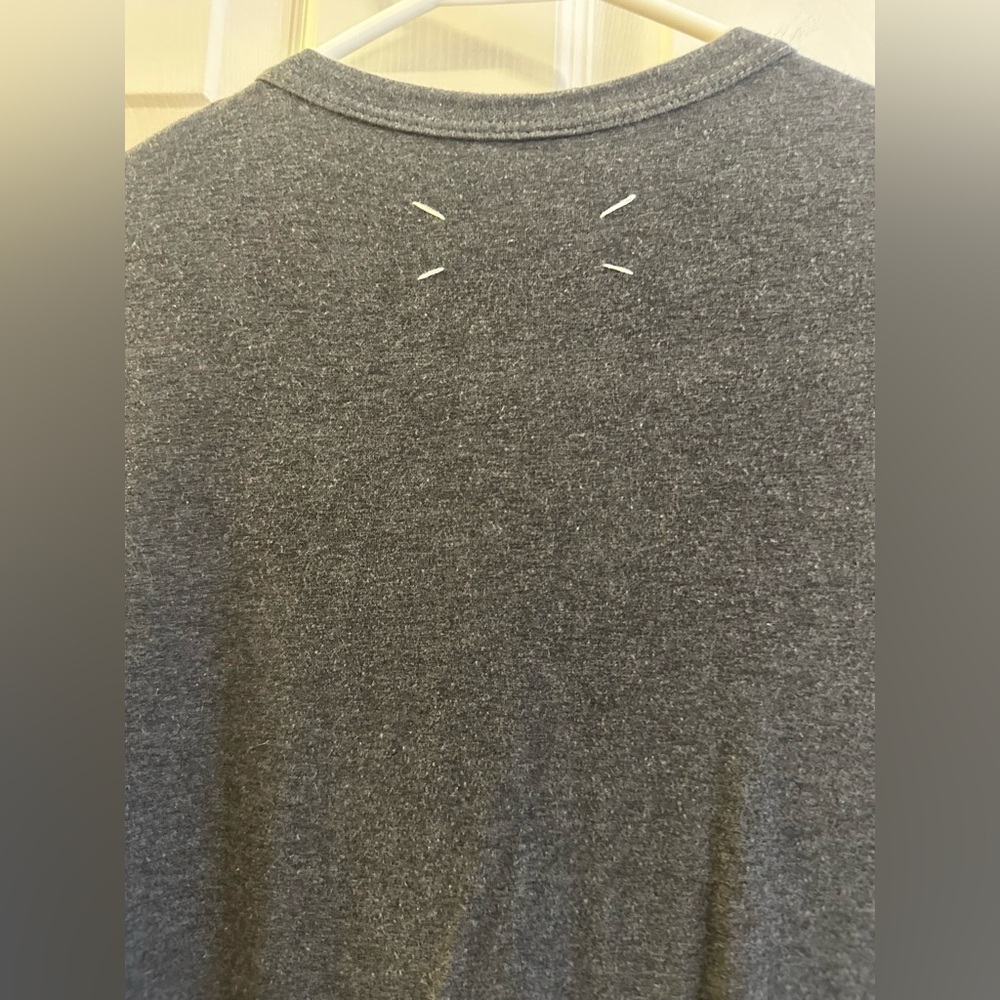 VINTAGE LONG Gray Short Sleeve Tee Shirt Dress Soft as Butter sm/4 - Picture 4 of 5